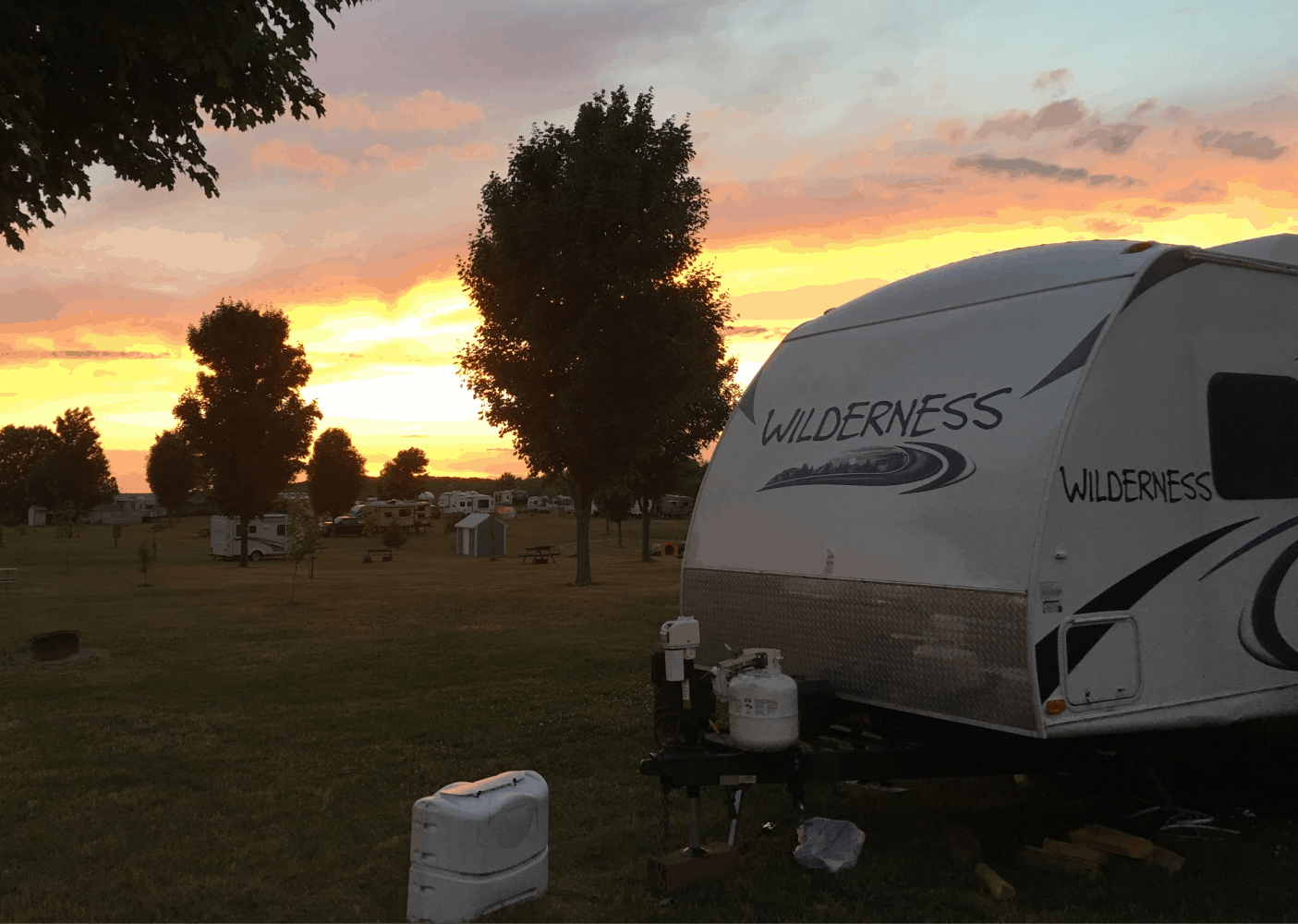 sunset camper