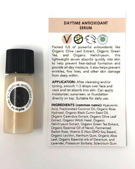 Sally B's Daytime serum
