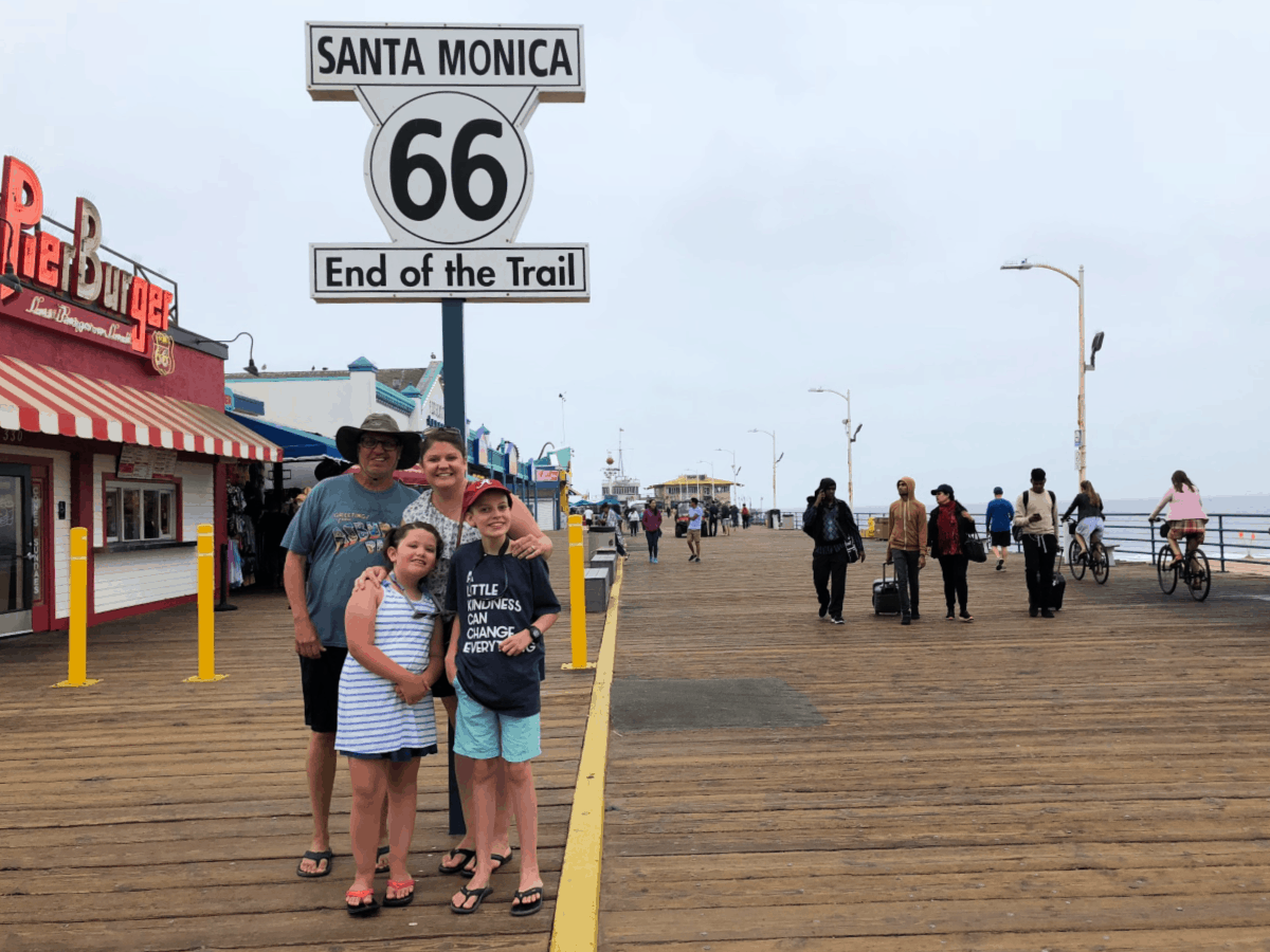 Santa Monica California Route 66
