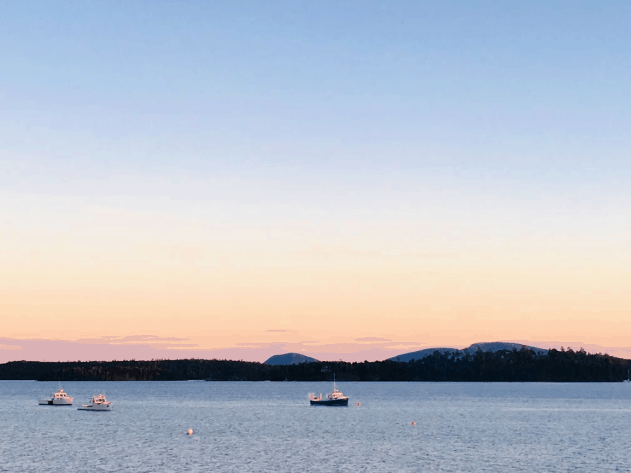 Visiting Sullivan Maine