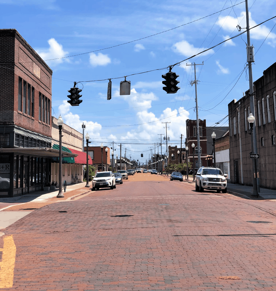 Downtown Greenwood, Mississippi