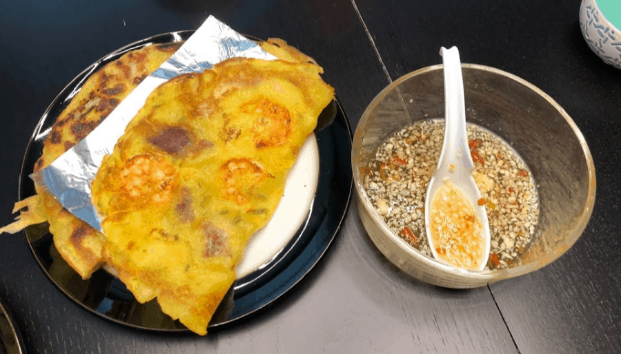 Banh Xeo and Fish Sauce