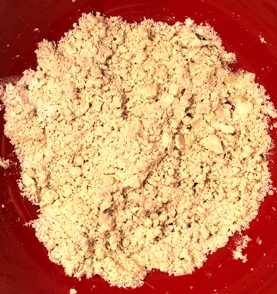 homemade tortilla mixture