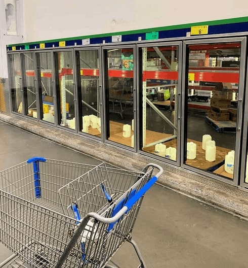 Sending groceries to loved ones during Coronavirus pandemic COVID-19