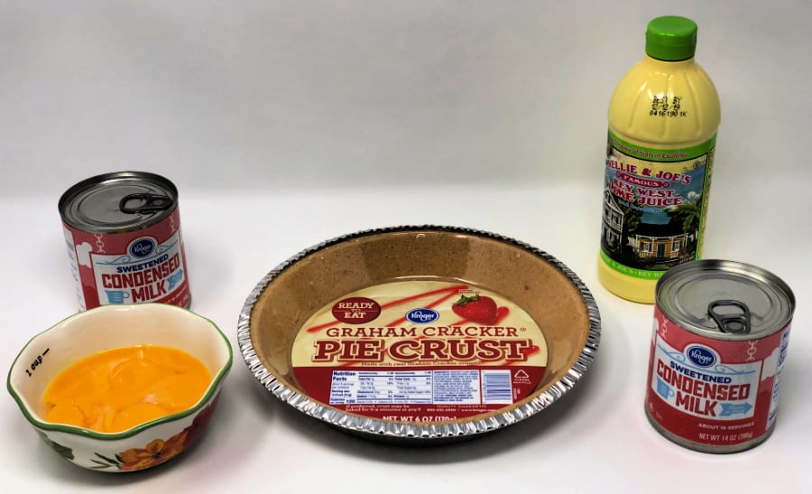 Keyline Pie ingredients