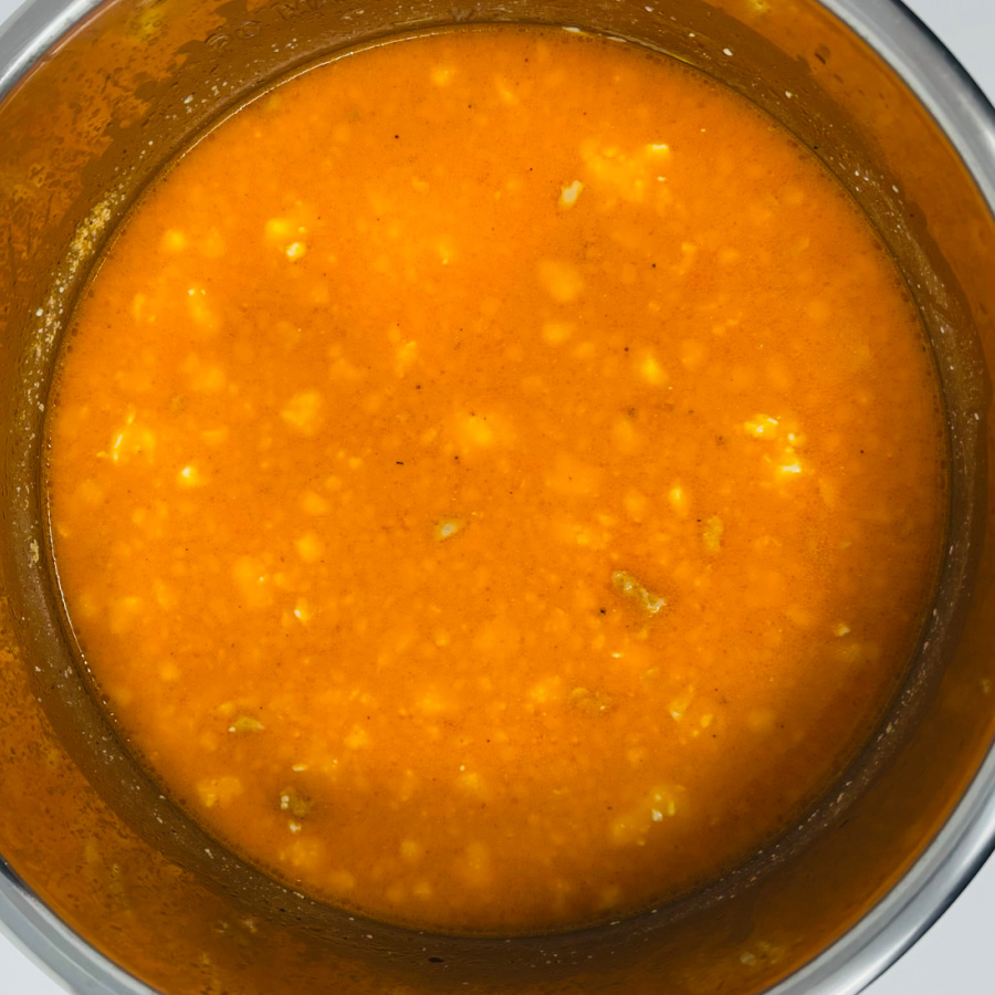 Buffalo chicken soup 